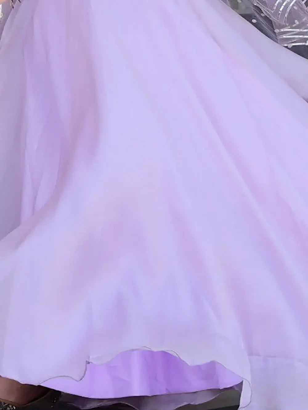 Fantastic Lavender Organza Reception Wear Lehenga Choli - Zeel Clothing