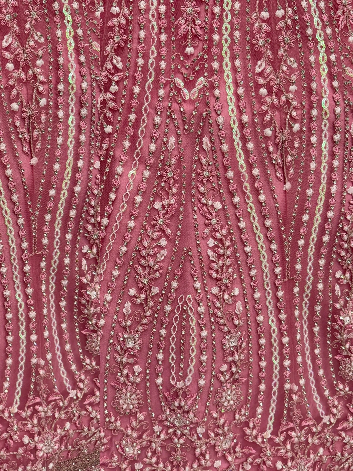 Wonderful Pink Dori Embroidery Silk Engagement Wear Lehenga With Blouse