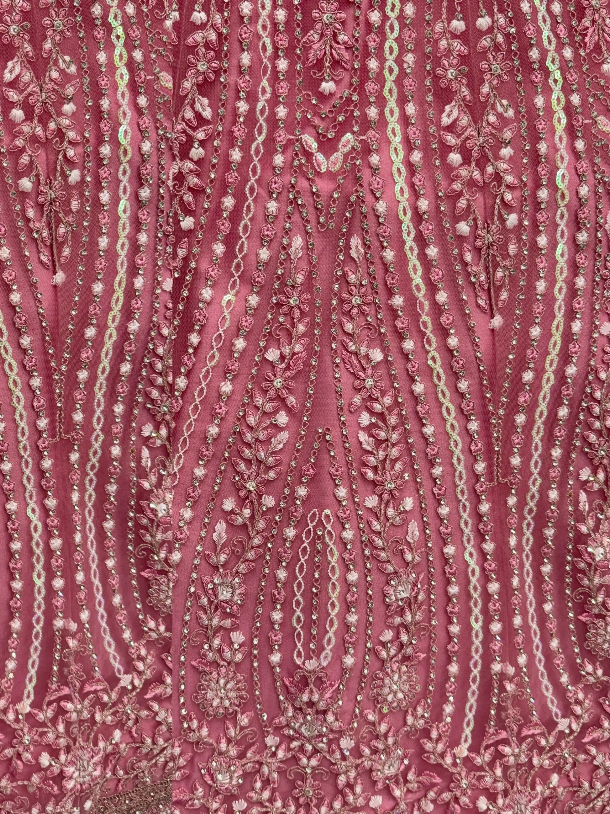 Wonderful Pink Dori Embroidery Silk Engagement Wear Lehenga With Blouse