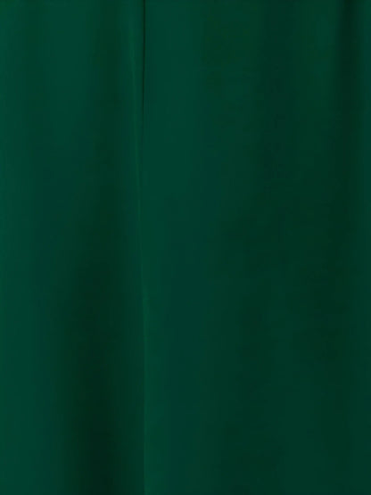 Appealing Dark Green Georgette Events Wear Lehenga Choli With Dupatta