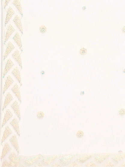 Glorious Beige Sequins Net Festive Wear Lehenga Choli With Dupatta