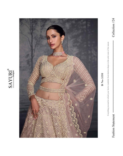 SAYURI DESIGNER PRESENT EXCLUSIVE WEDDING COLLECTION GLAMOUR LEHENGA