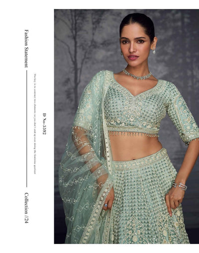 SAYURI DESIGNER PRESENT EXCLUSIVE WEDDING COLLECTION GLAMOUR LEHENGA