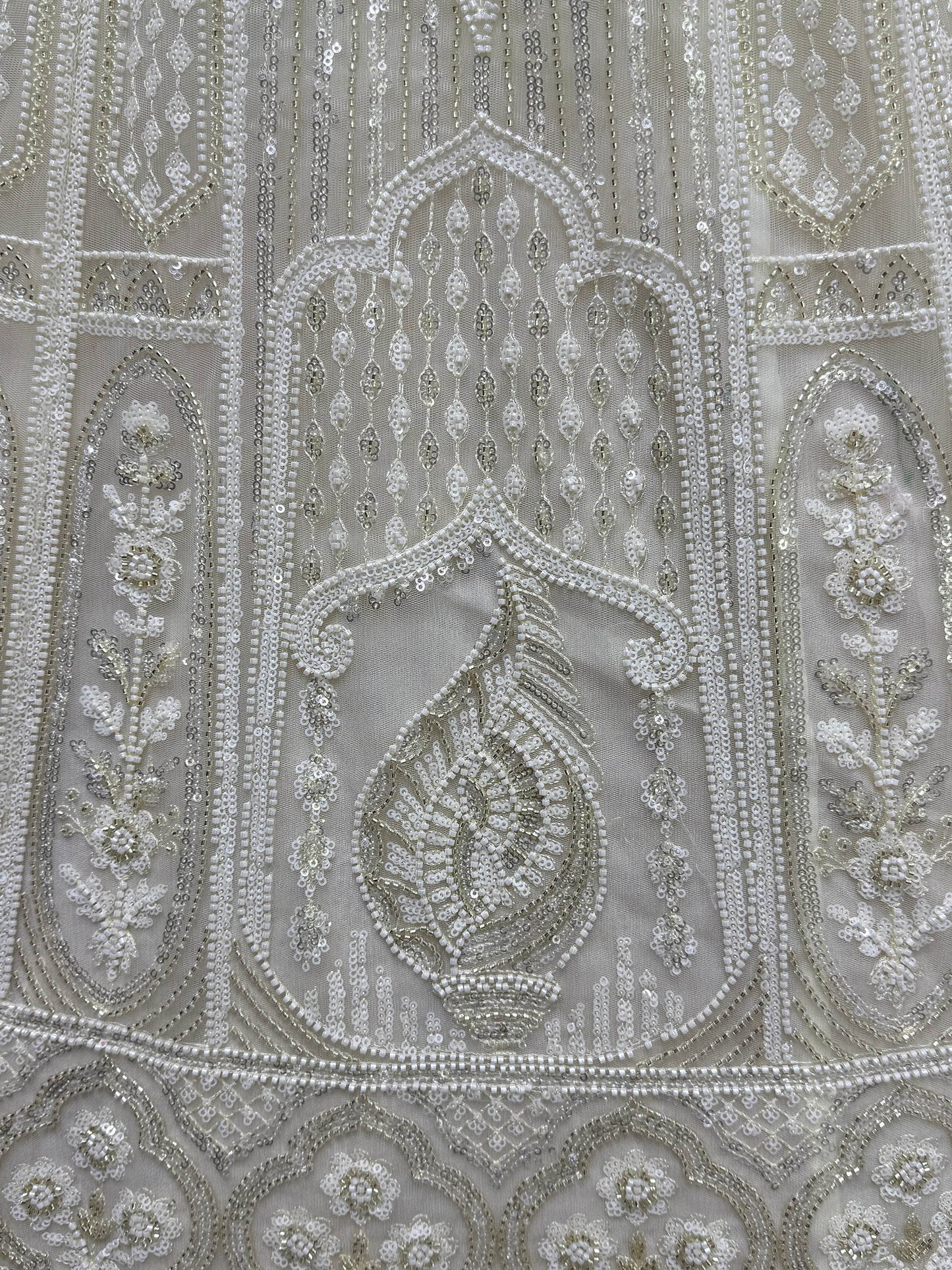 Attractive White Sequins Net Party Wear Lehenga Choli With Dupatta - Zeel Clothing