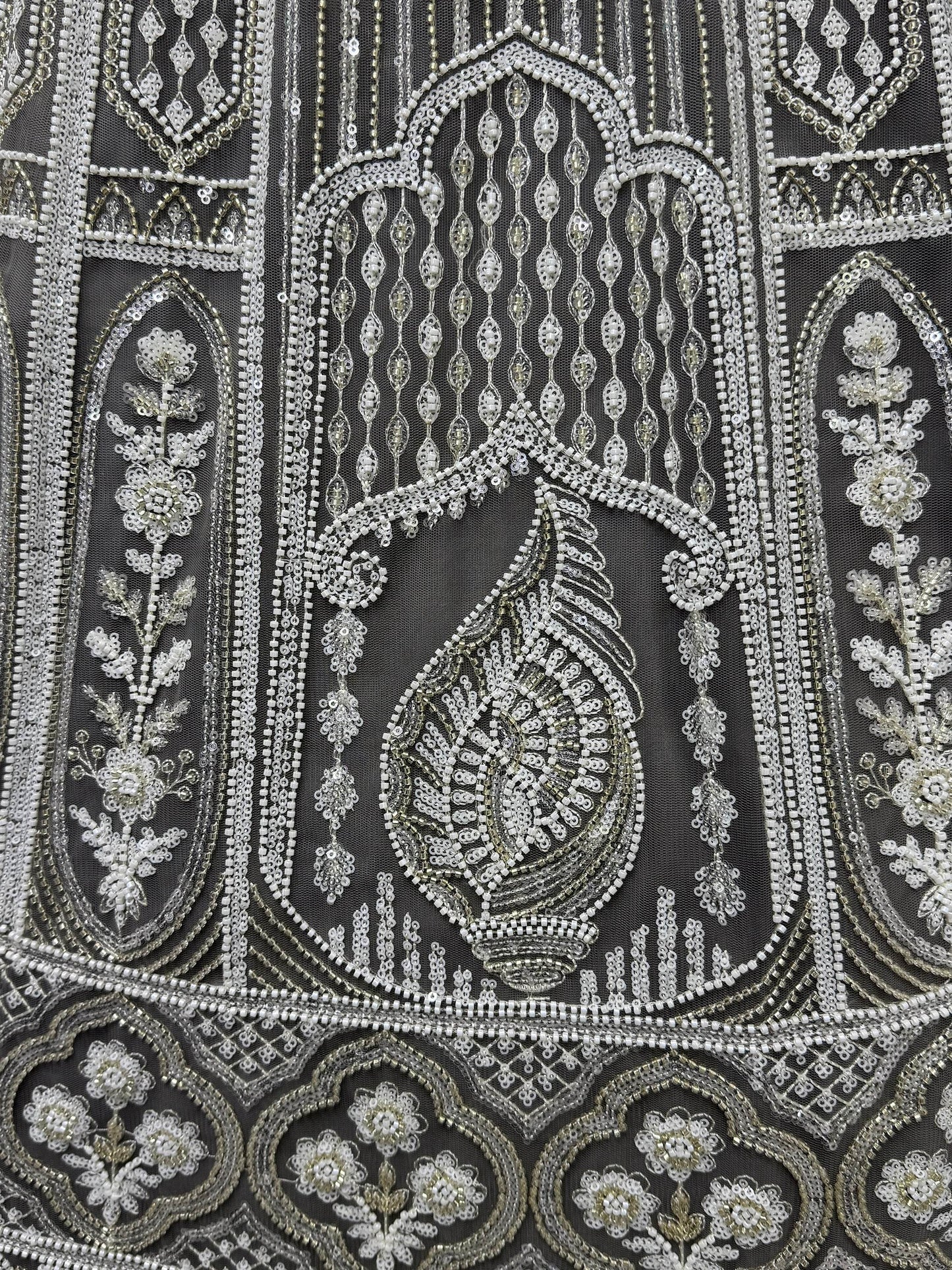 Charming Grey Embroidered Net Bridesmaid Lehenga Choli With Dupatta - Zeel Clothing