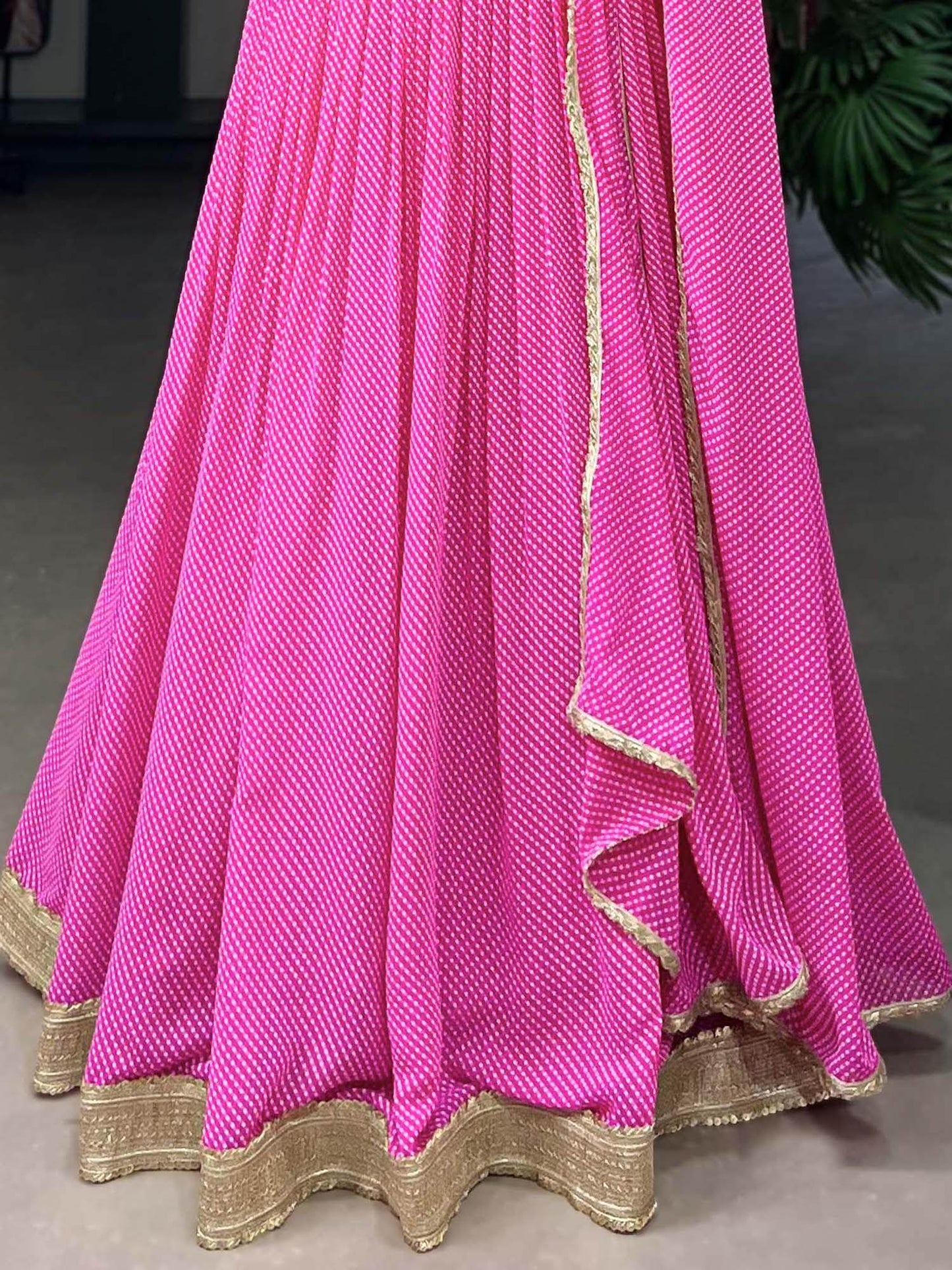 Enticing Pink Digital Printed Georgette Lehenga Choli With Dupatta - Zeel Clothing