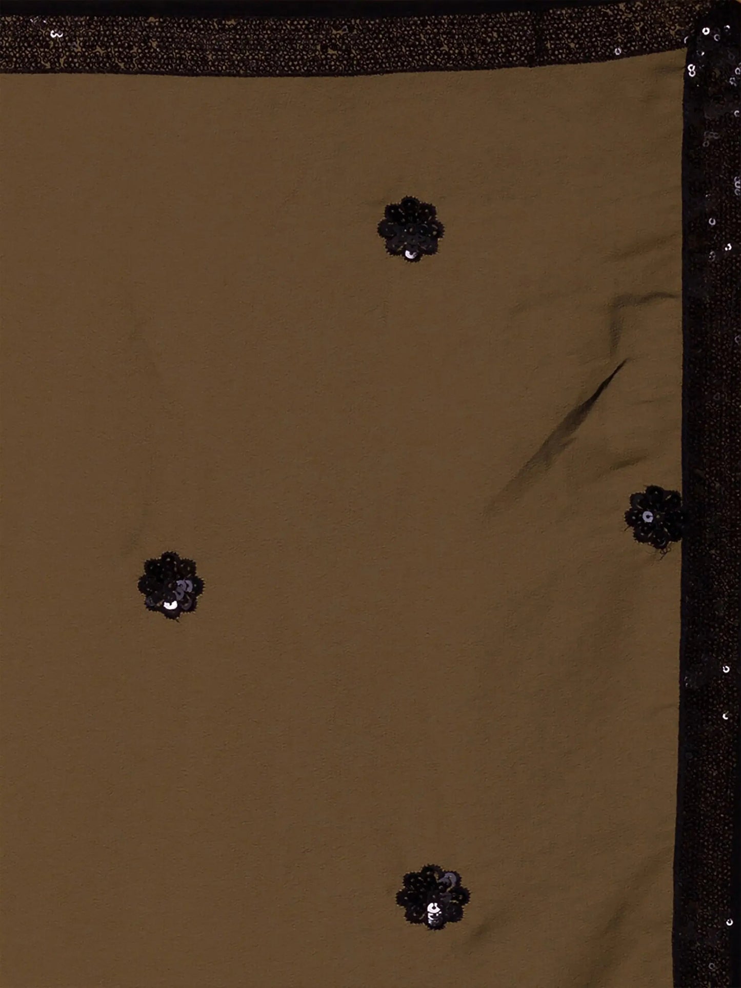 Fabulous Black Embroidered Georgette Reception Wear Lehenga Choli - Zeel Clothing