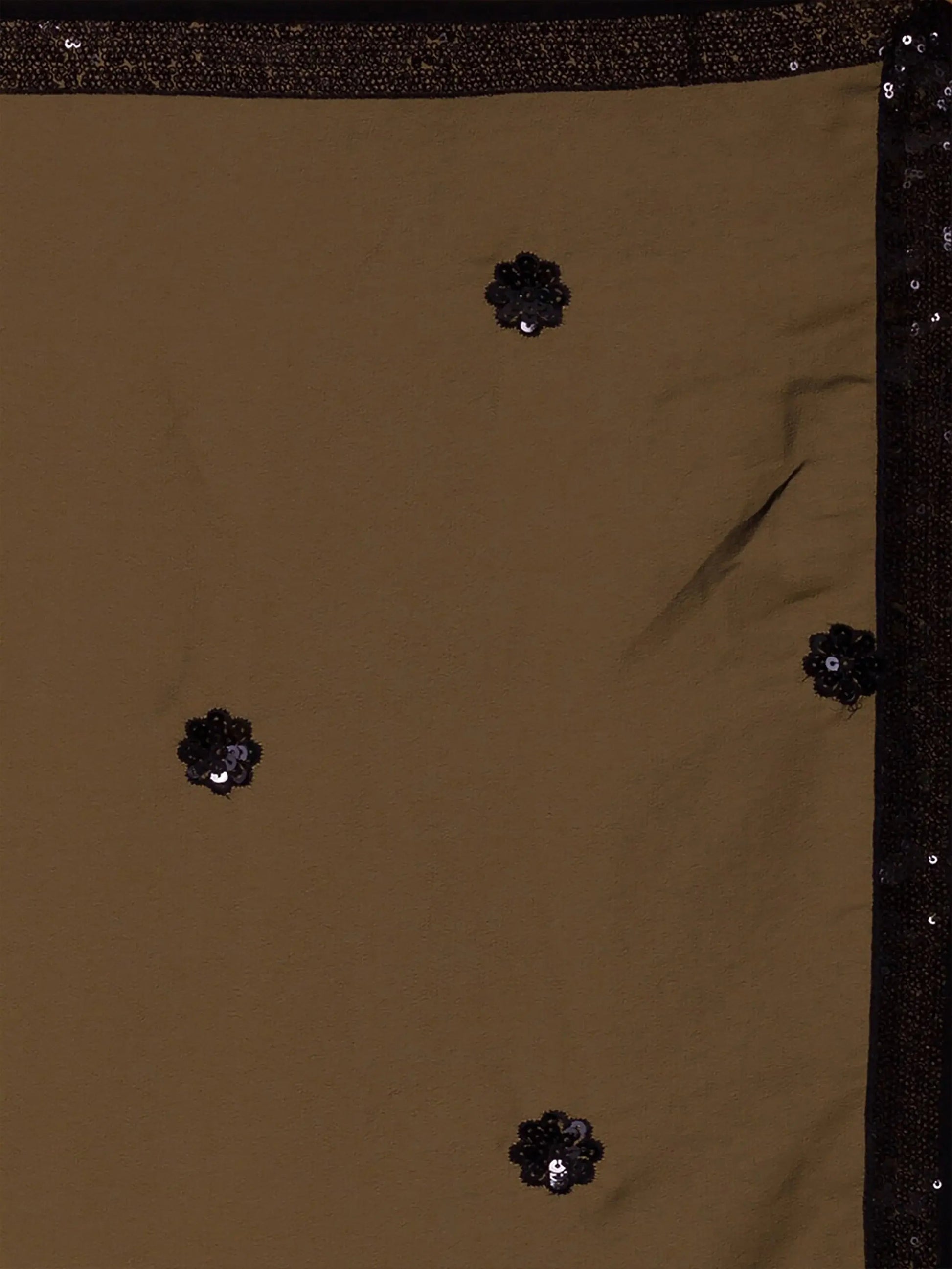 Fabulous Black Embroidered Georgette Reception Wear Lehenga Choli - Zeel Clothing