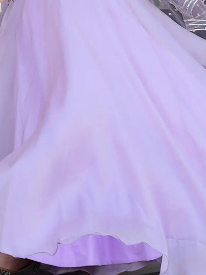 Fantastic Lavender Organza Reception Wear Lehenga Choli - Zeel Clothing