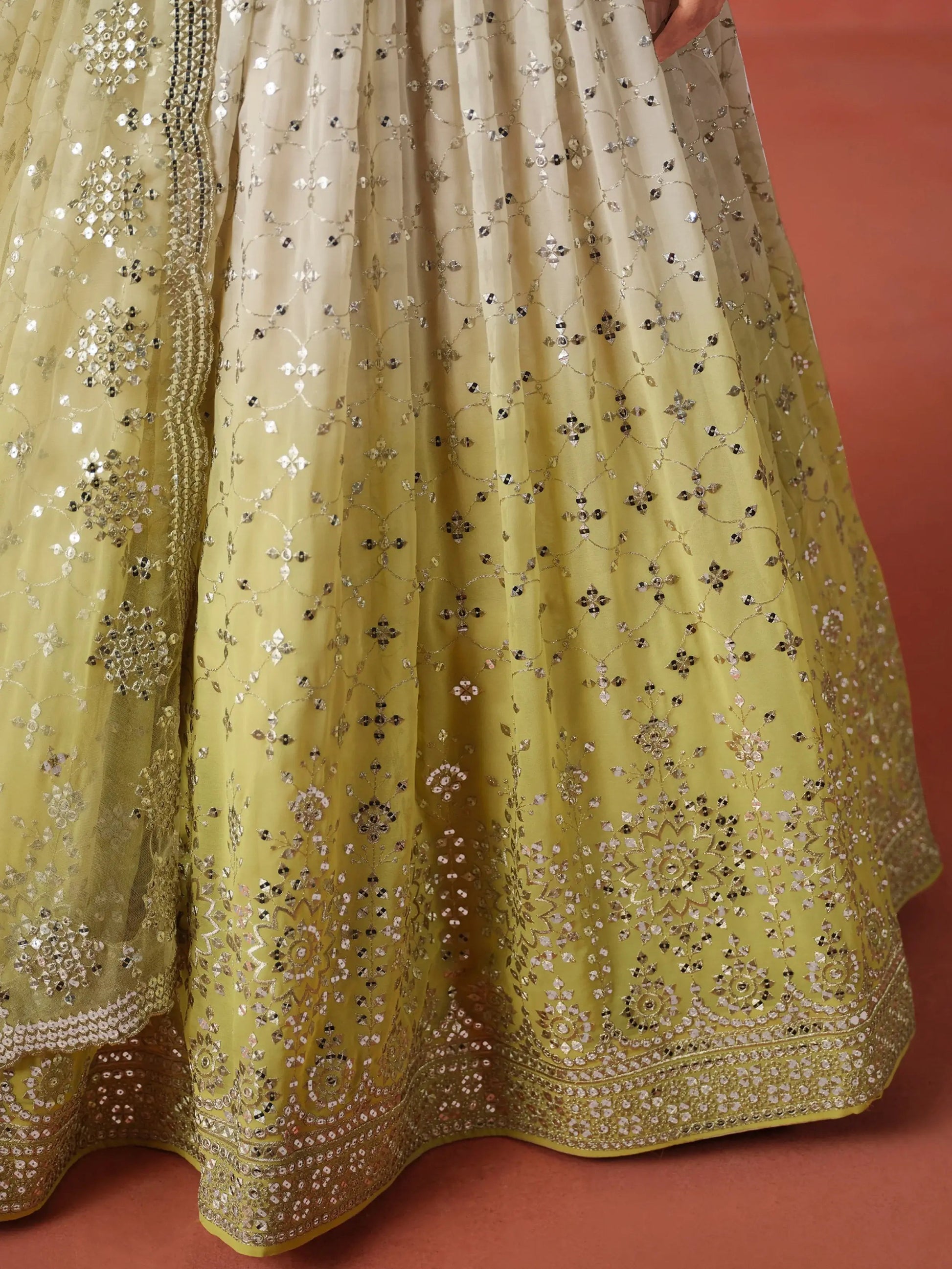 Incredible Yellow Zari Embroidery Designer Lehenga Choli - Zeel Clothing