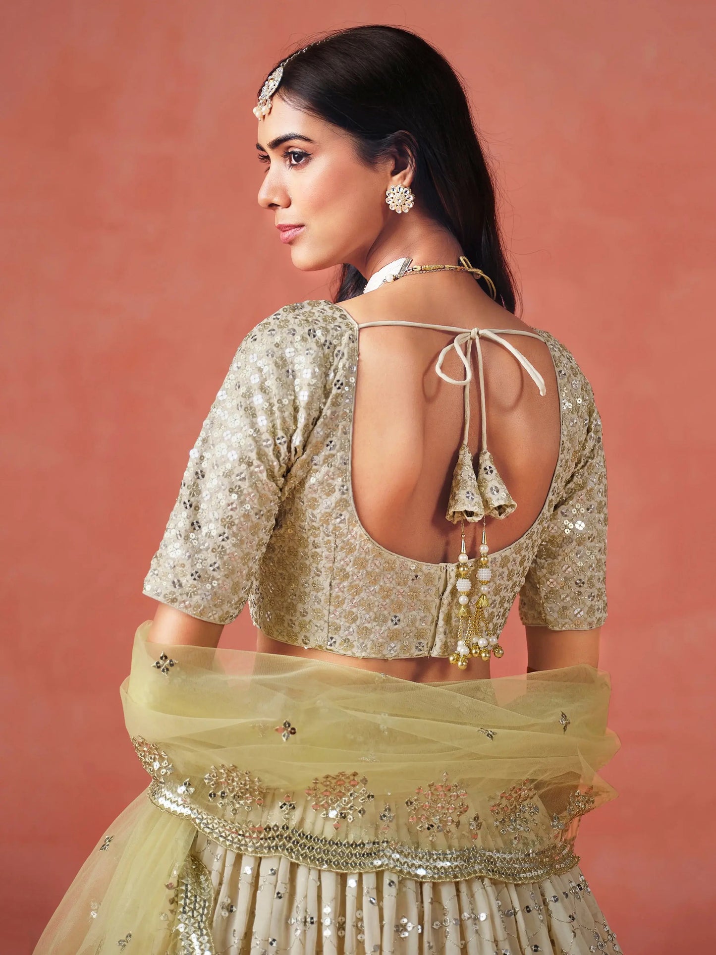 Incredible Yellow Zari Embroidery Designer Lehenga Choli - Zeel Clothing