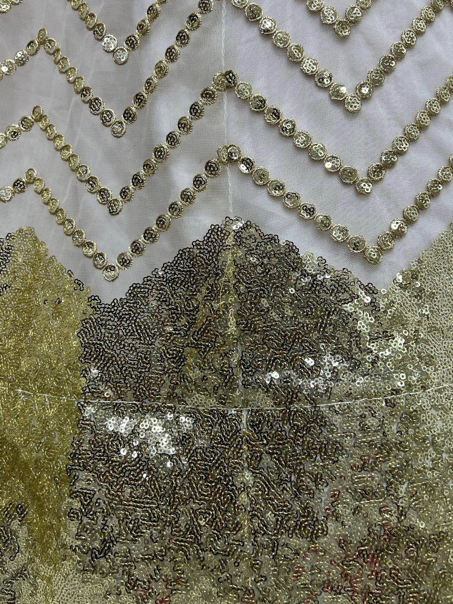 Magnetic White Sequins Net Reception Wear Lehenga Choli With Dupatta - Zeel Clothing