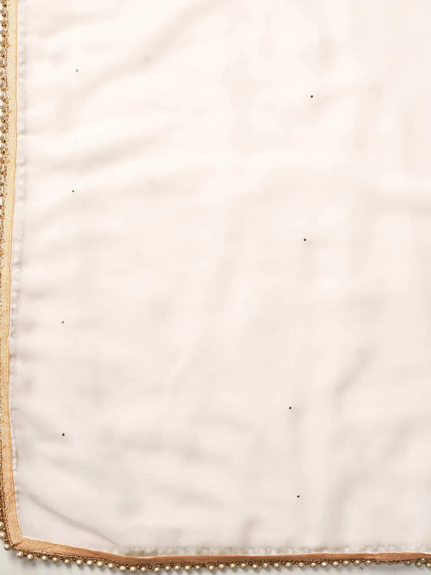 Mesmerizing White Thread Work Georgette Lehenga Choli With Dupatta - Zeel Clothing