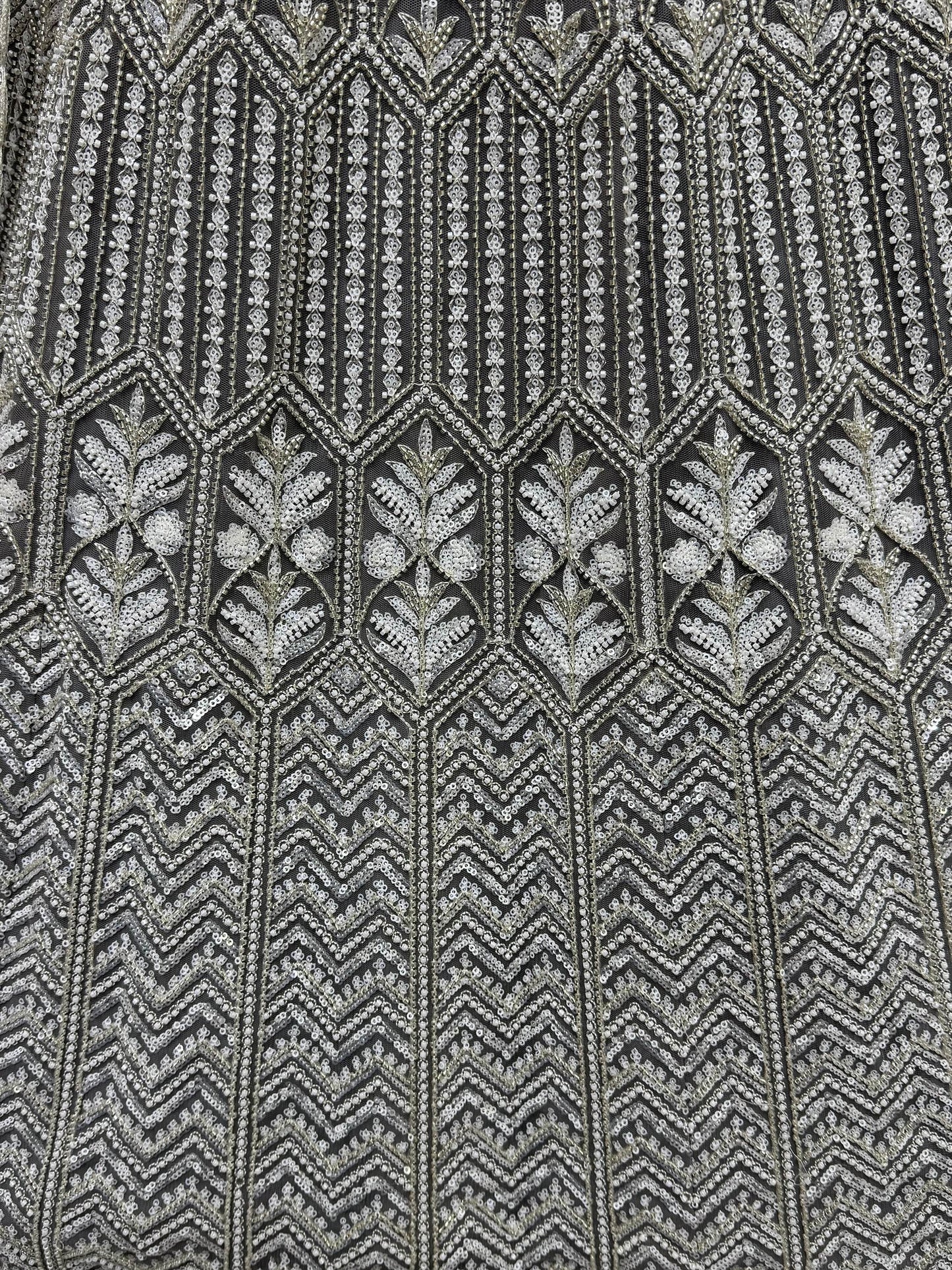 Wonderful Grey Hand Work Net Designer Lehenga Choli With Dupatta - Zeel Clothing